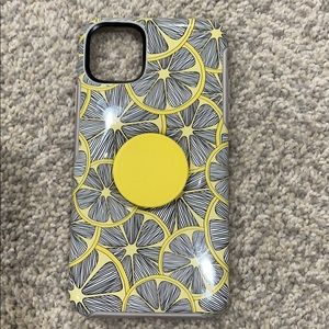 Otterbox with Popsocket Lemon Case